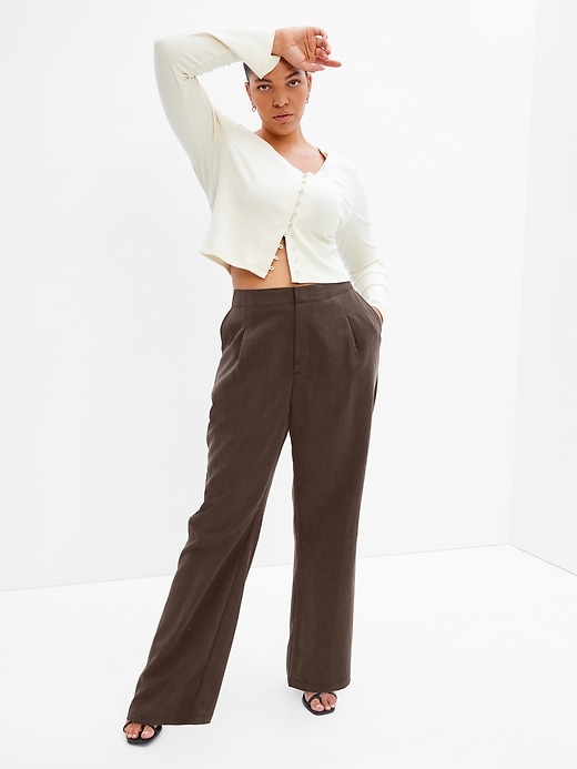 Image number 4 showing, SoftSuit Trousers in TENCEL&#153 Lyocell