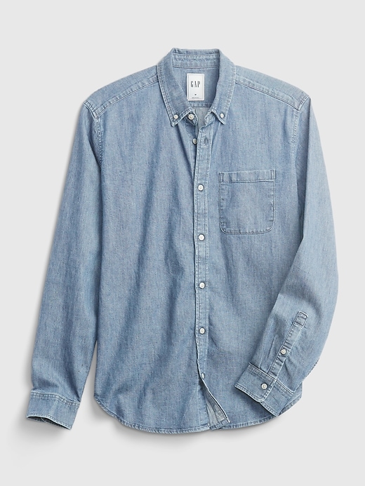 Image number 9 showing, Denim Pocket Shirt