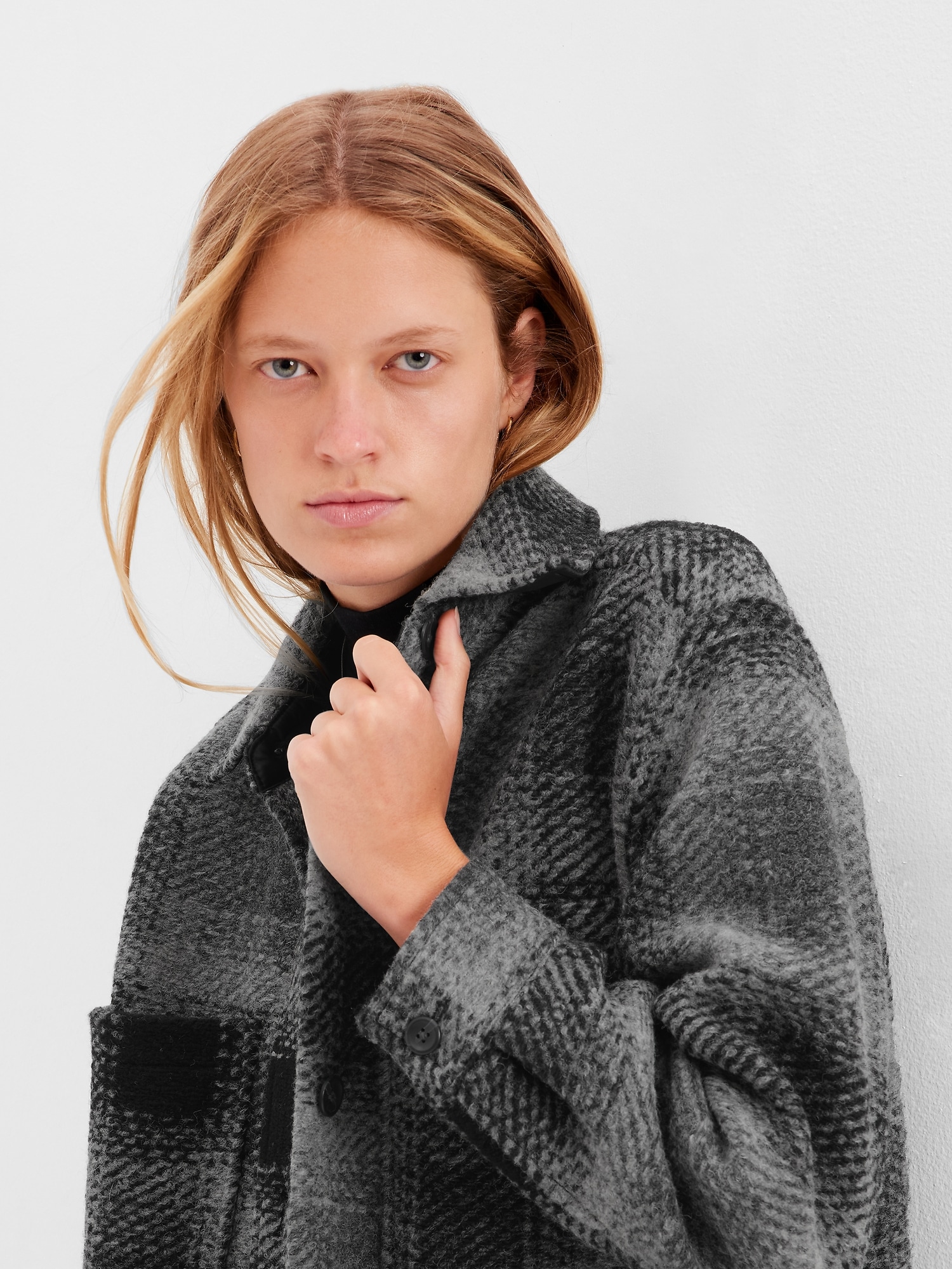 Oversized Wool Blend Shirt Jacket Gap oversized-wool-blend-shirt-jacket-gap