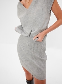 CashSoft Sweater Mini Skirt