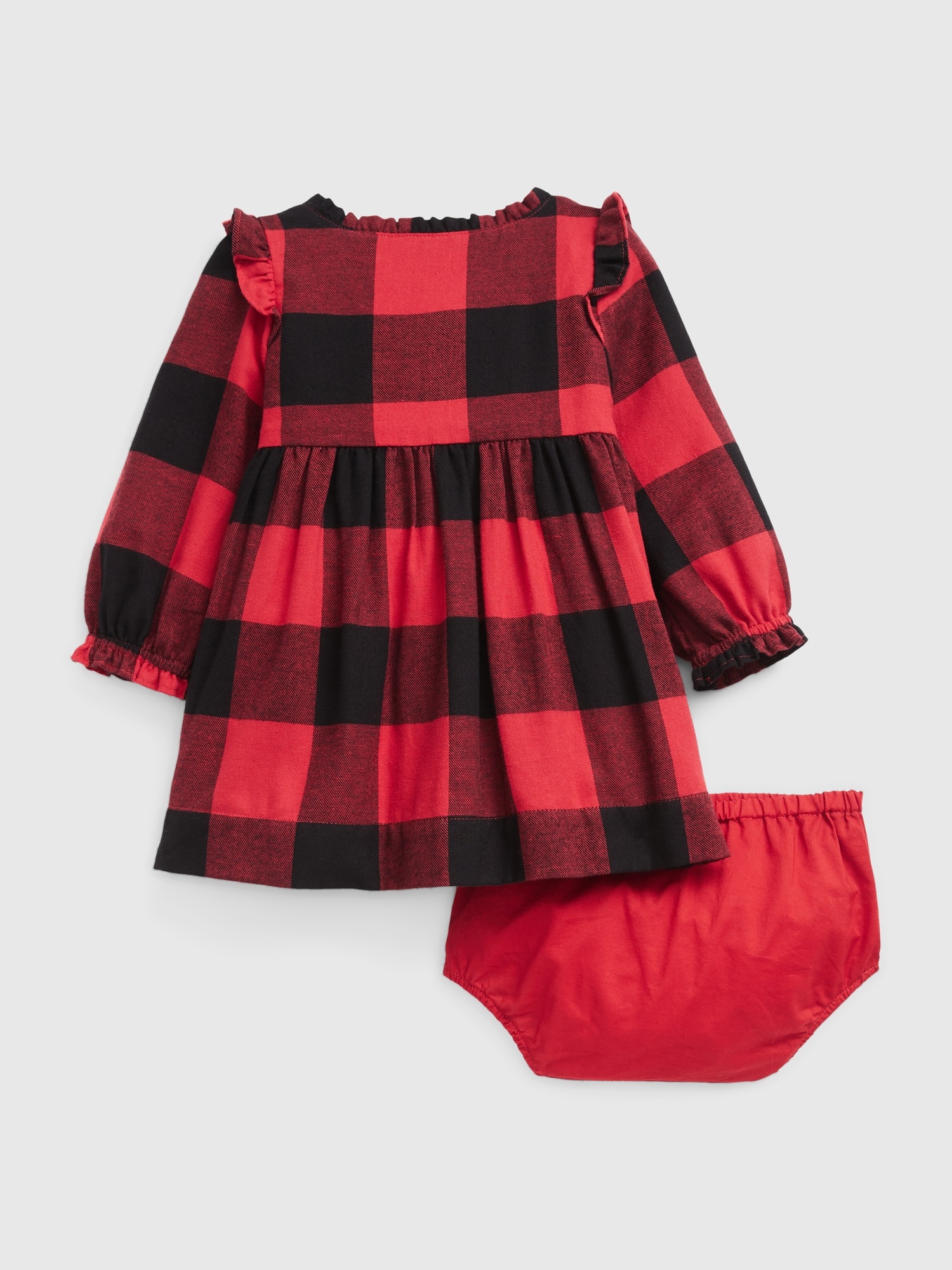 Baby Buffalo Check Dress Set Gap
