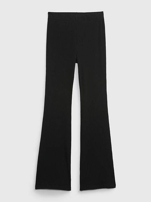 Image number 4 showing, Mid Rise Rib Flare Pants