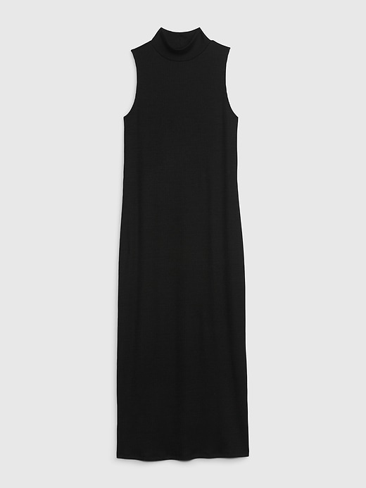 Image number 6 showing, Mockneck Midi Dress
