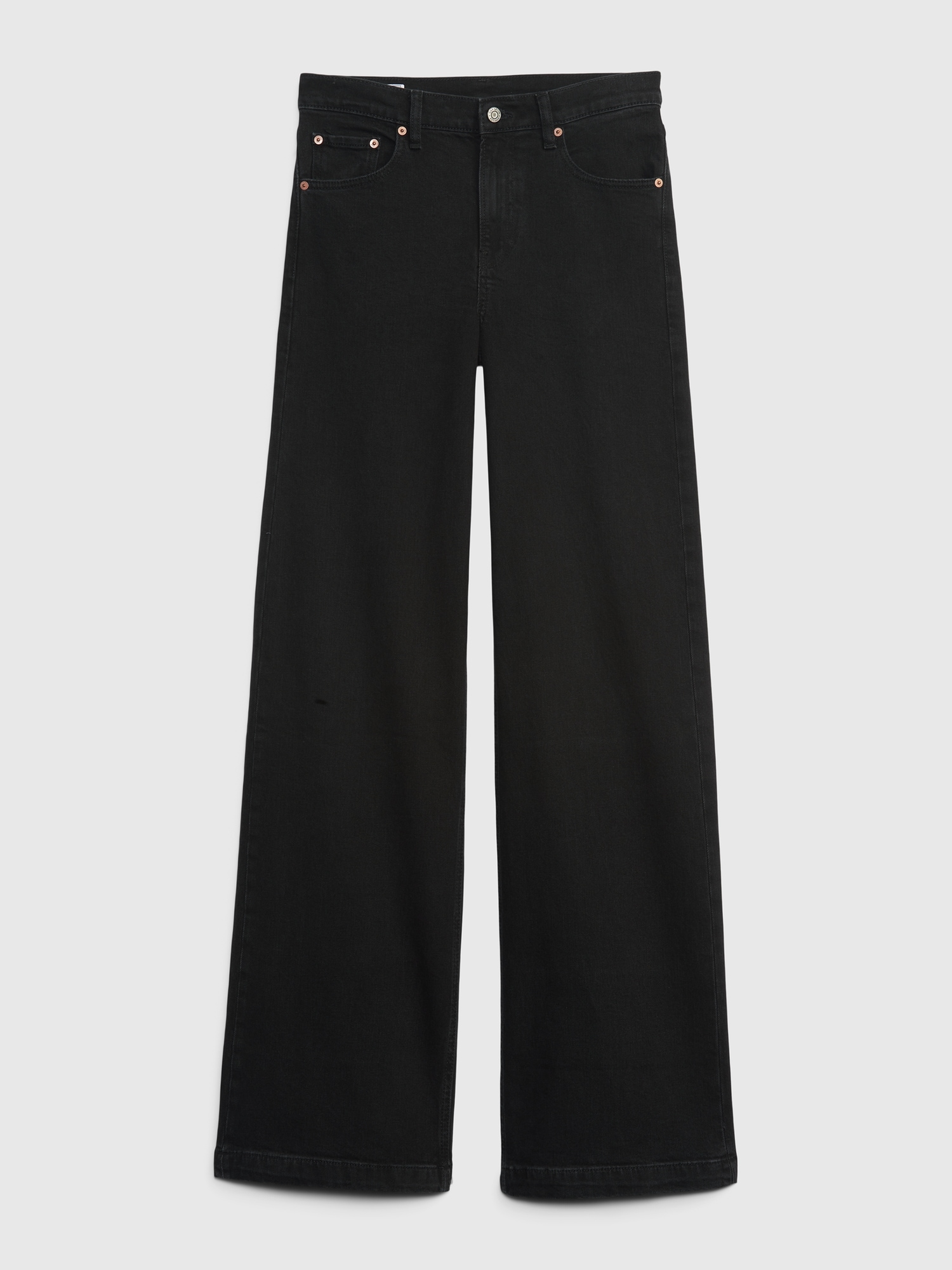 High Rise Stride Wide Leg Jeans With Washwell Gap