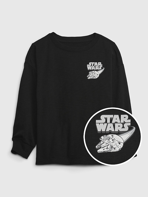 1 of 8 showing, with the color black of product babyGap &#124 Star Wars™ Graphic T-Shirt