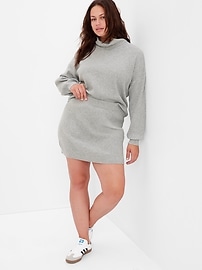 CashSoft Sweater Mini Skirt