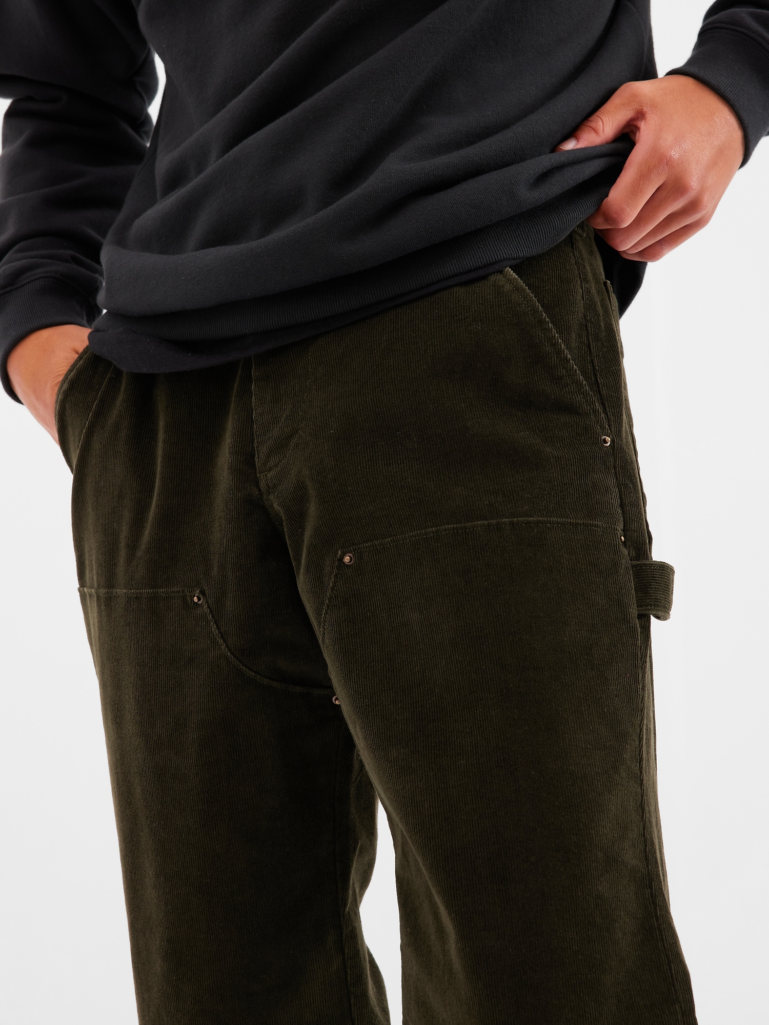 Corduroy Carpenter Pants in GapFlex with Washwell