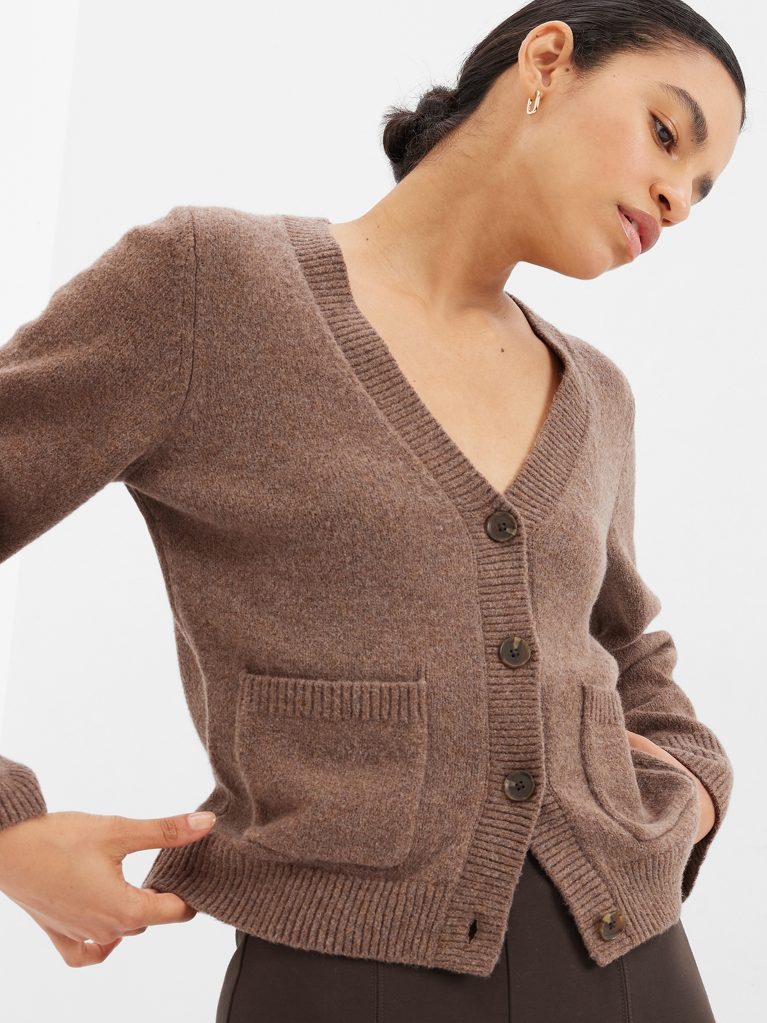 CashSoft Pocket Cardigan Gap