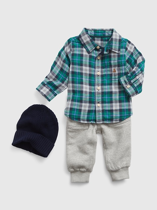 Image number 3 showing, Baby 3-Piece Outfit Set