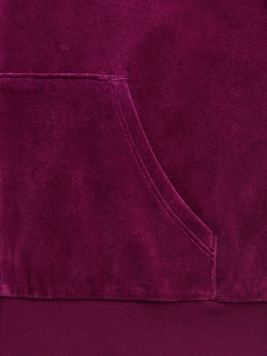 Image number 2 showing, Velour Full-Zip Hoodie