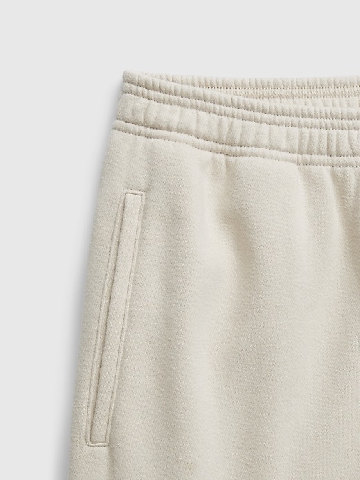 2 of 8 showing, with the color moonstone beige of product High Rise Vintage Soft Joggers