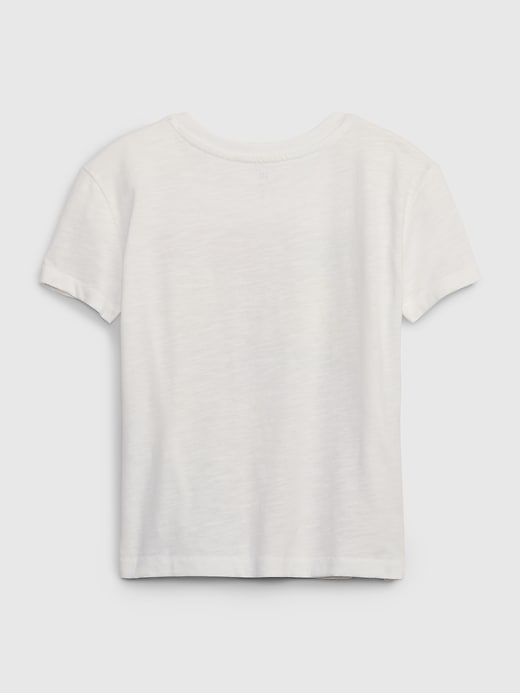 2 of 8 showing, with the color new off white of product Kids Einstein Graphic T-Shirt