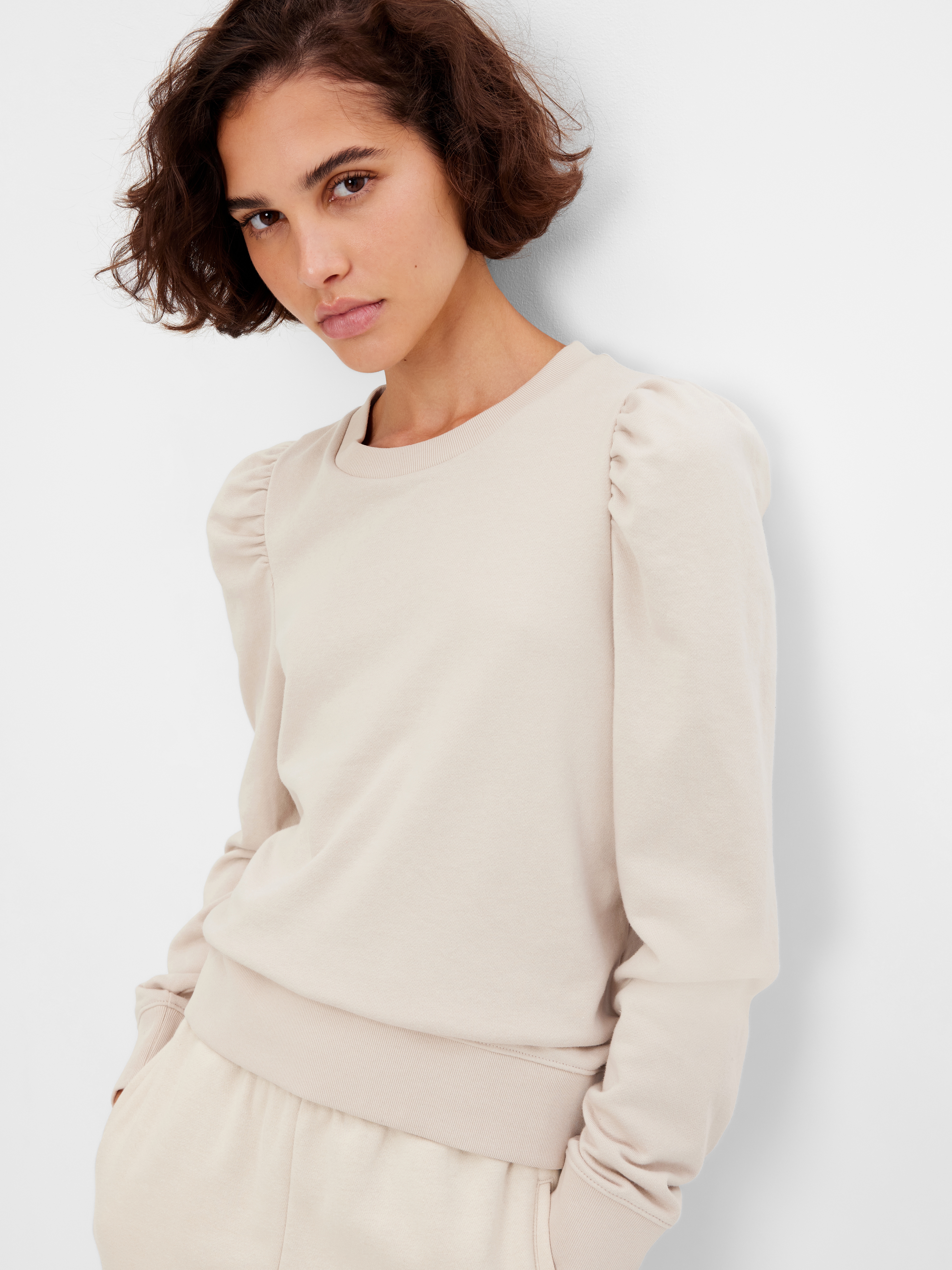 Vintage Soft Puff Sleeve Sweatshirt | Gap
