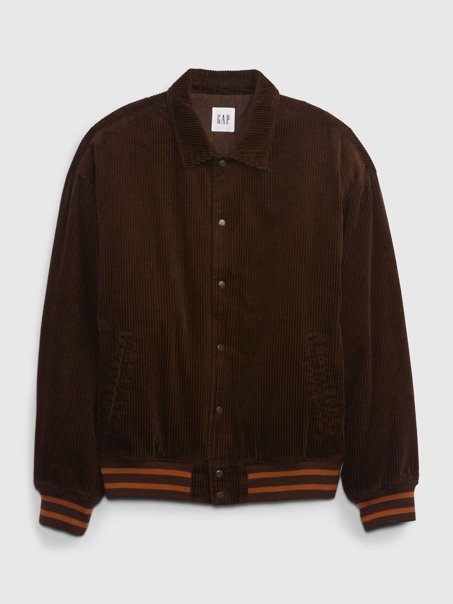 Corduroy Varsity Jacket Gap