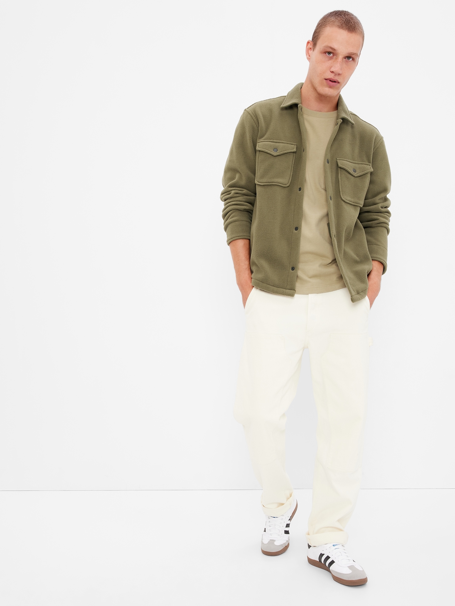 Fleece over shirt Clearance