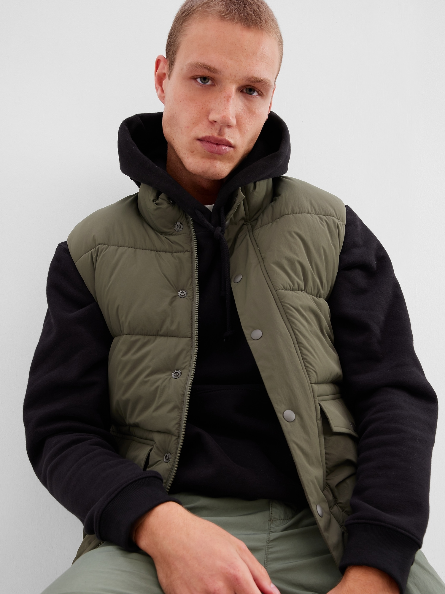 Recycled Puffer Vest | Gap