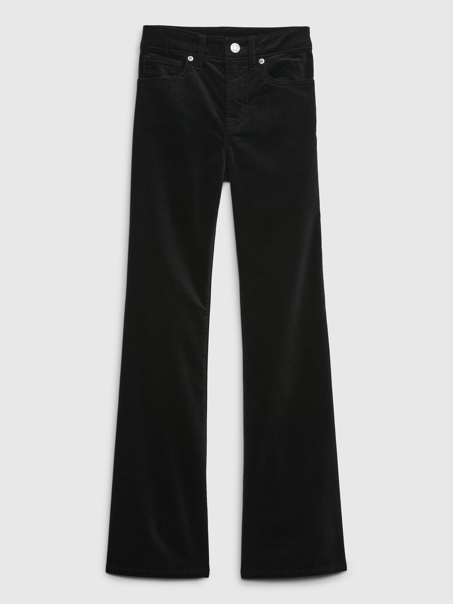 Kids High Rise Velvet Flare Jeans with Washwell | Gap