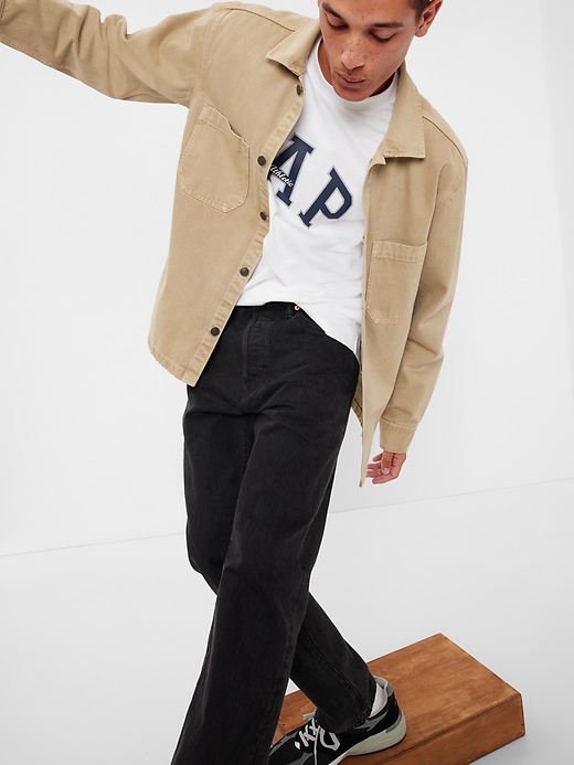 Image number 3 showing, Organic Cotton Button Fly '90s Original Straight Jeans
