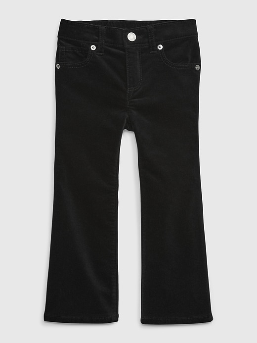 Toddler Velvet Flare Jeans with Washwell Gap