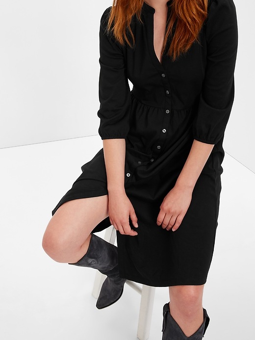 Image number 8 showing, Button-Front Midi Dress