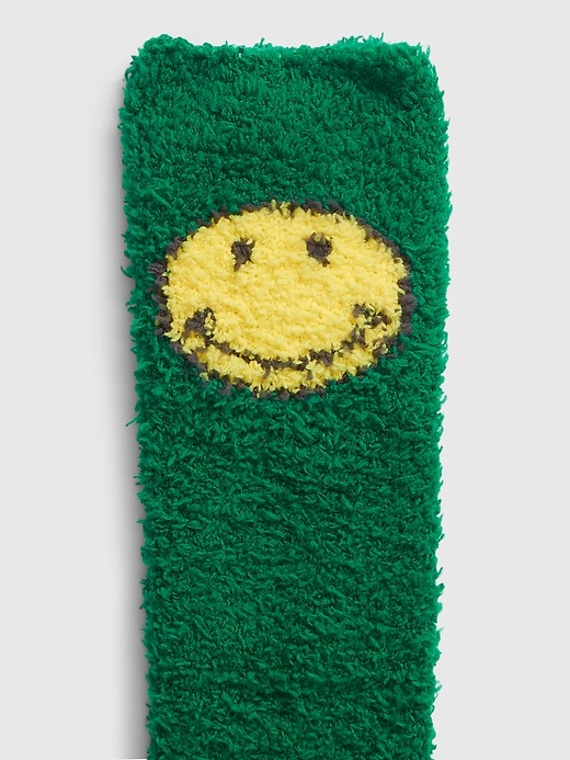 View large product image 2 of 2. Gap &#215 Smiley&#174 Cozy Socks