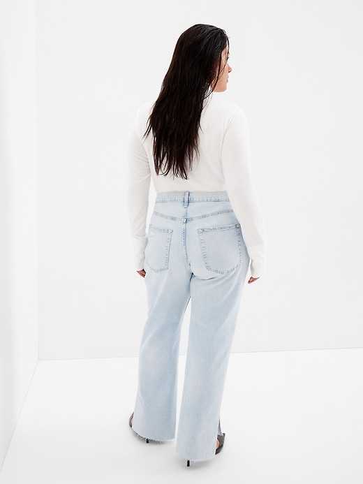 Image number 5 showing, Mid Rise Cotton '90s Loose Jeans