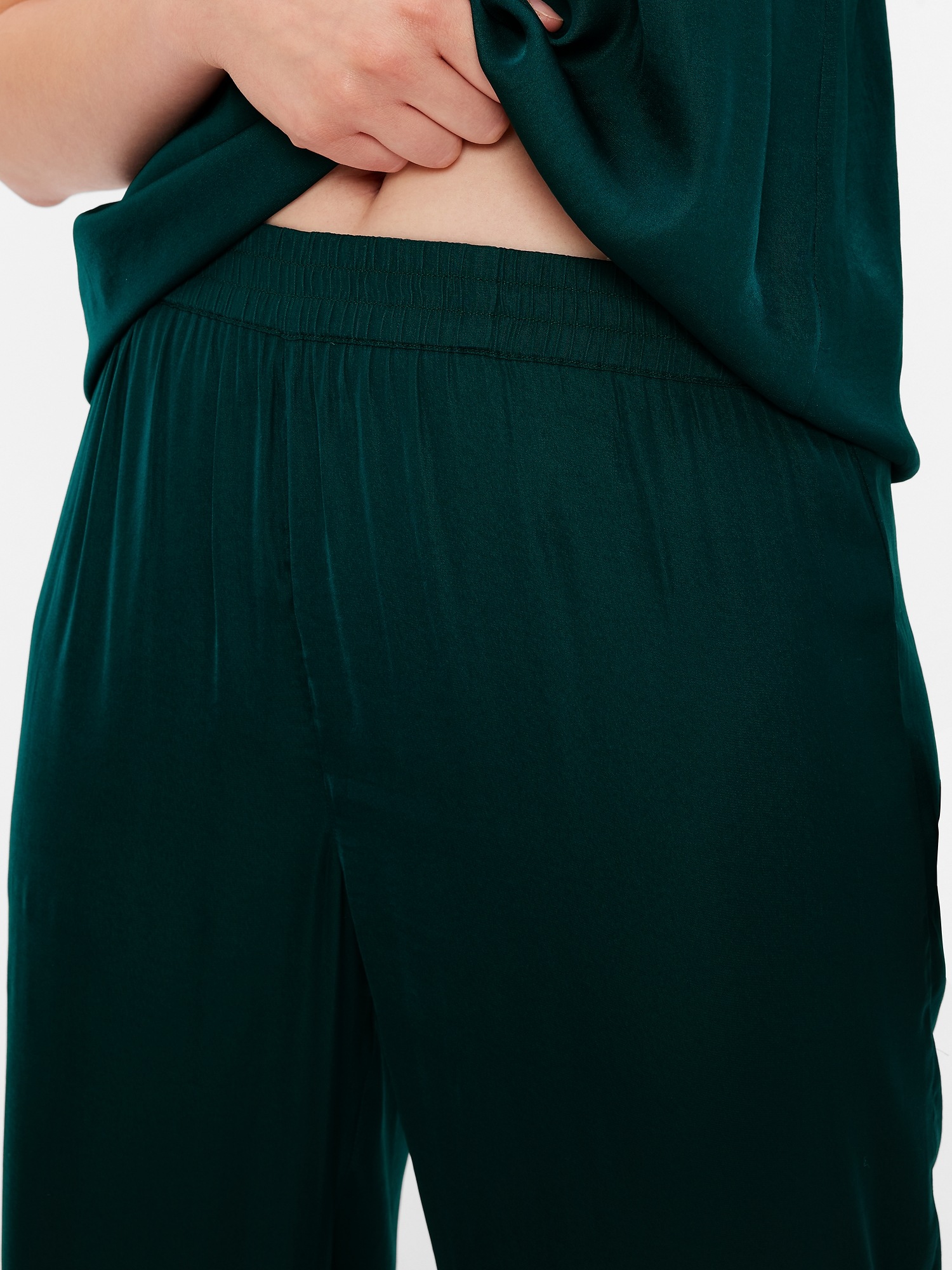 Satin Pajama Pants Gap