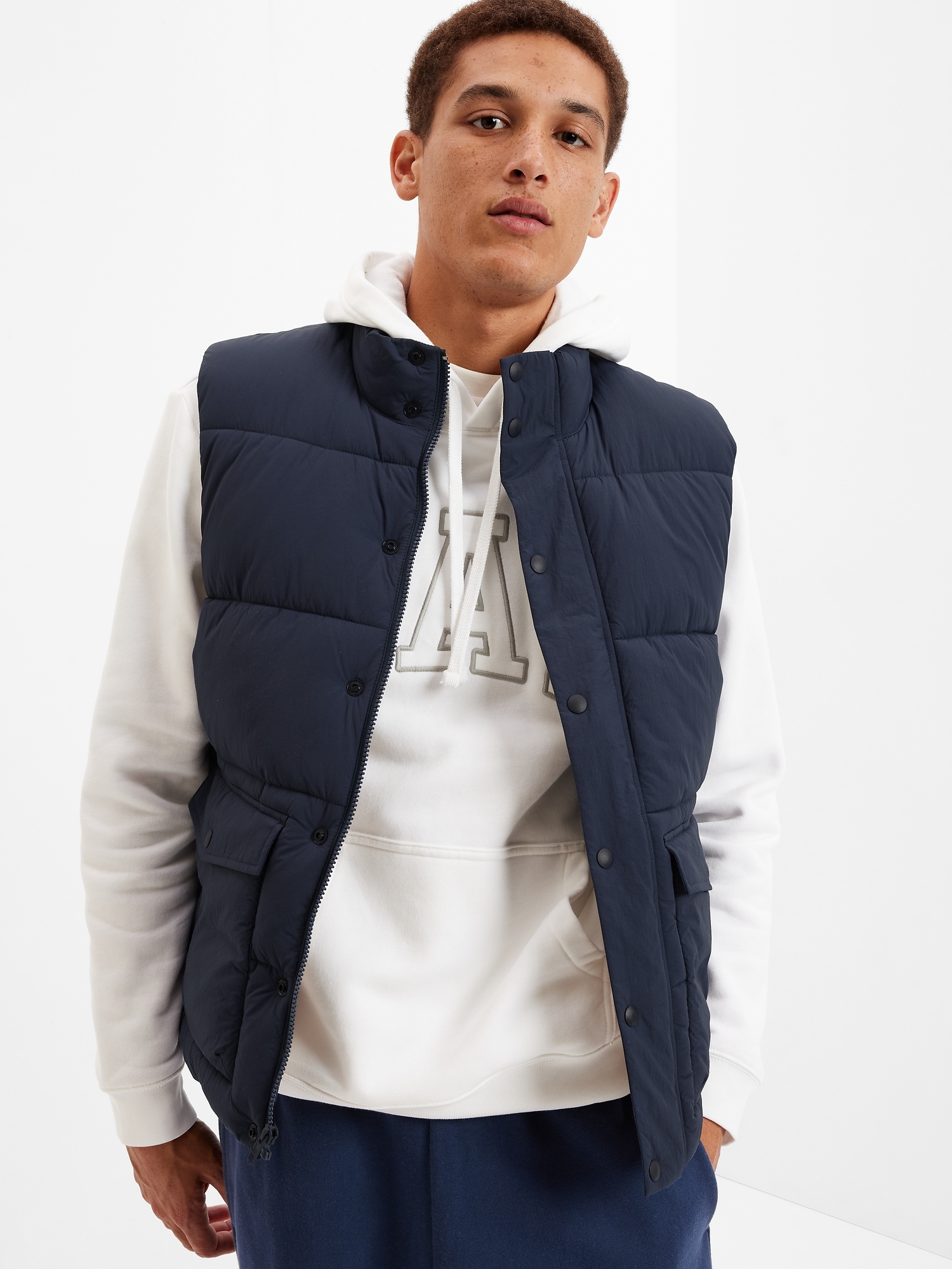 Recycled Puffer Vest | Gap