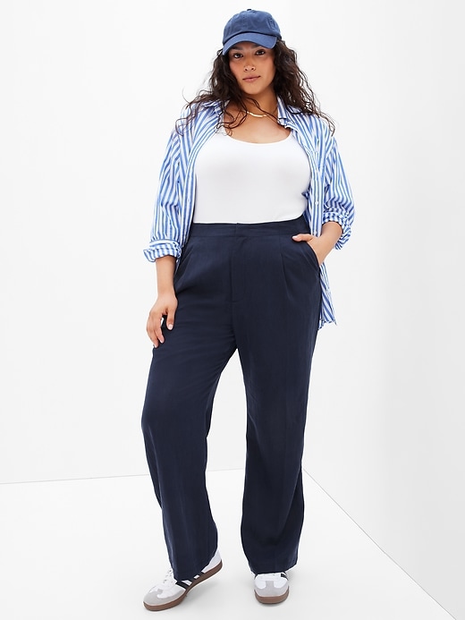 Image number 9 showing, High Rise SoftSuit Trousers