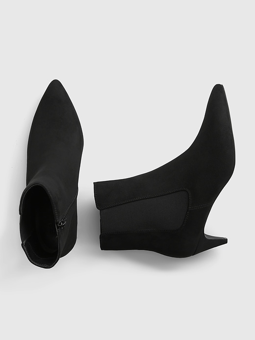 2 of 8 showing, with the color true black of product Pointy Boots