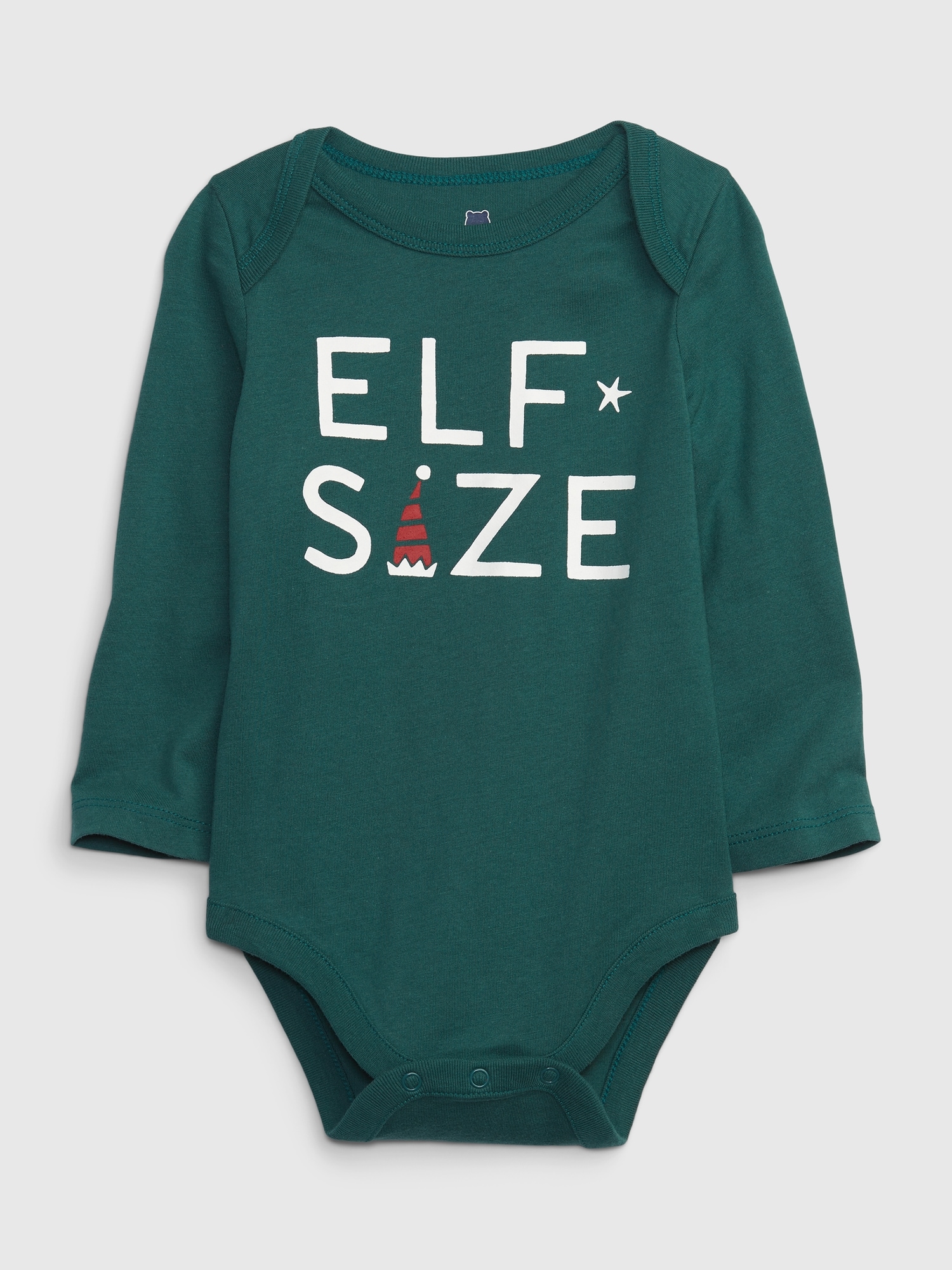 Baby Organic Cotton Mix and Match Holiday Graphic Bodysuit