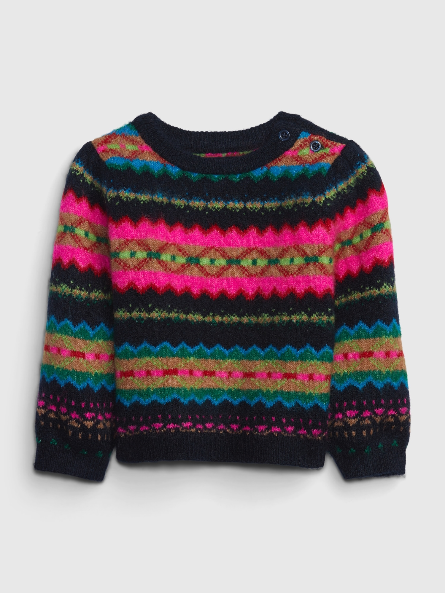 Gap Baby Fair Isle Sweater In Fair Isle Print ModeSens