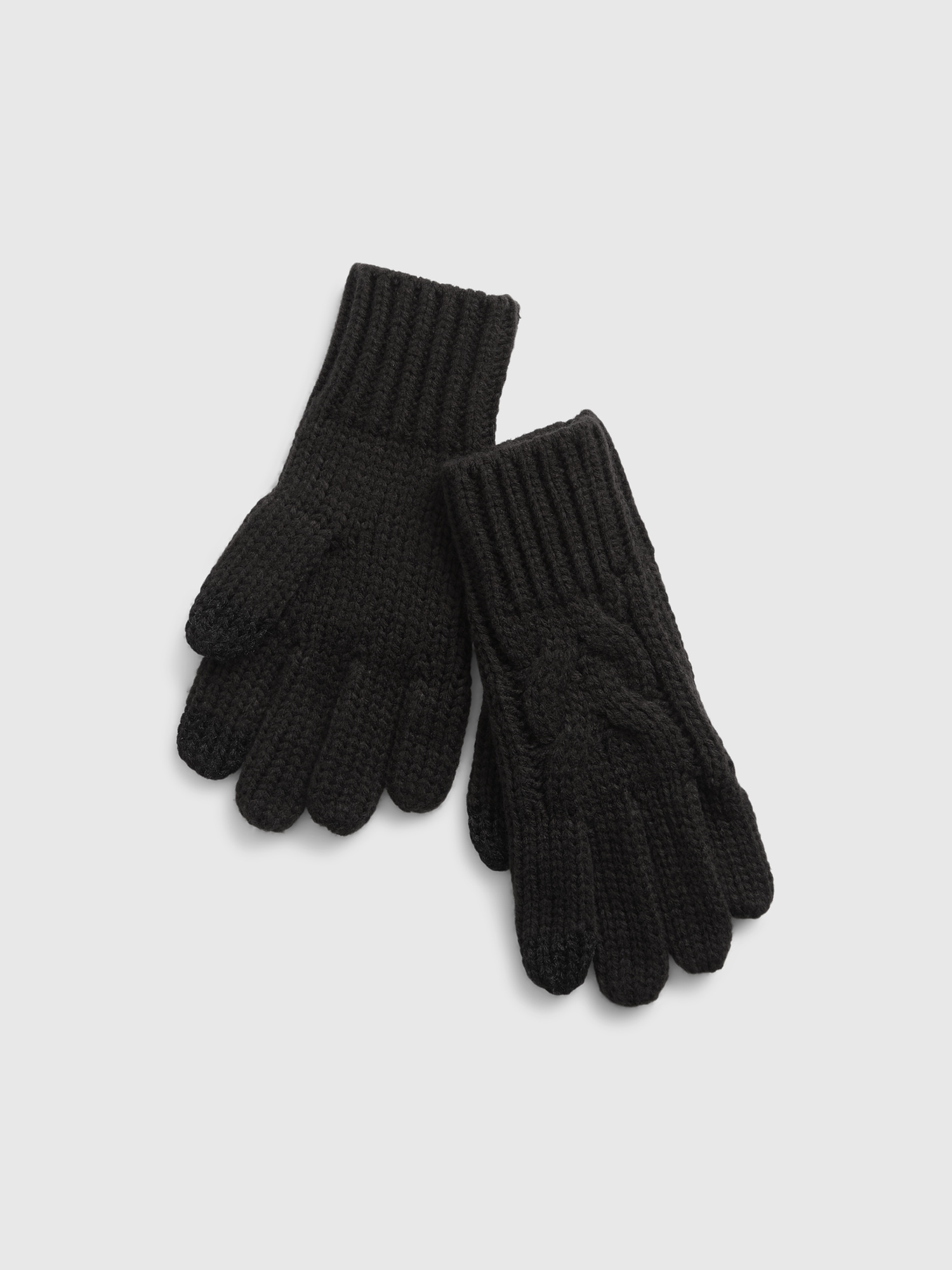 Kids Cable-Knit Touchscreen Gloves | Gap
