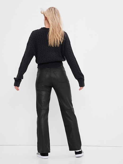 2 of 8 showing, with the color black of product Teen '90s Loose Jeans