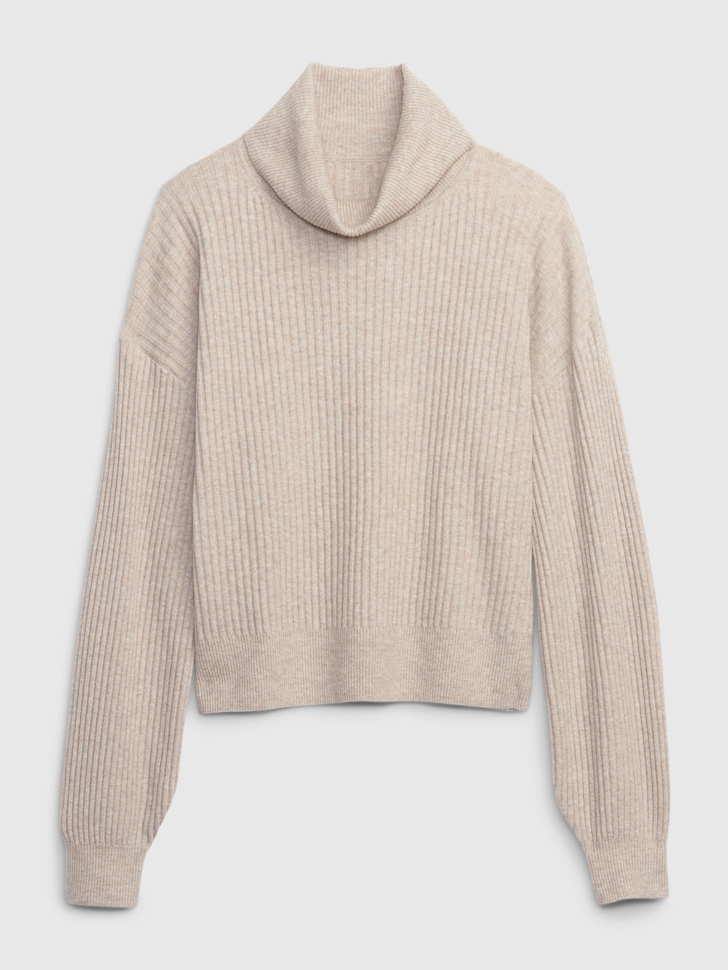 CashSoft Rib Turtleneck Sweater | Gap