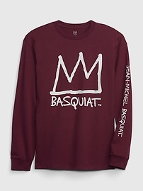 View large product image 3 of 4. Jean-Michel Basquiat Teen Graphic T-Shirt