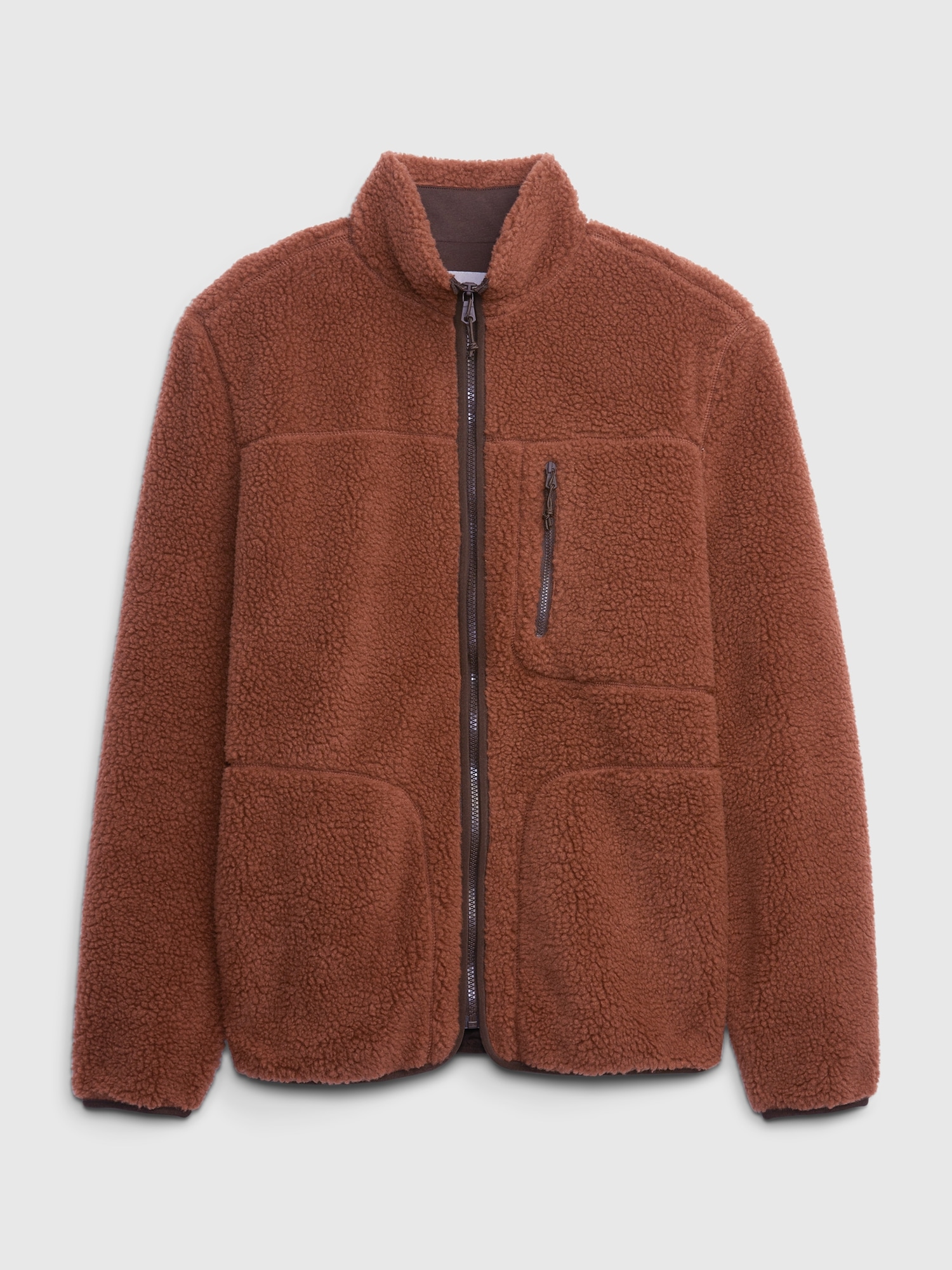 Full-Zip Sherpa Jacket | Gap