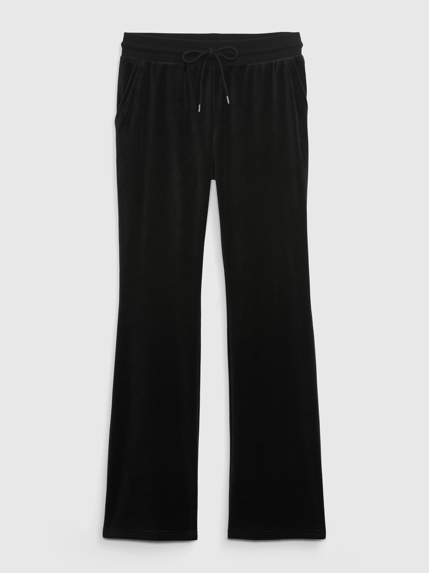 Mid Rise Velour Flare Sweatpants | Gap