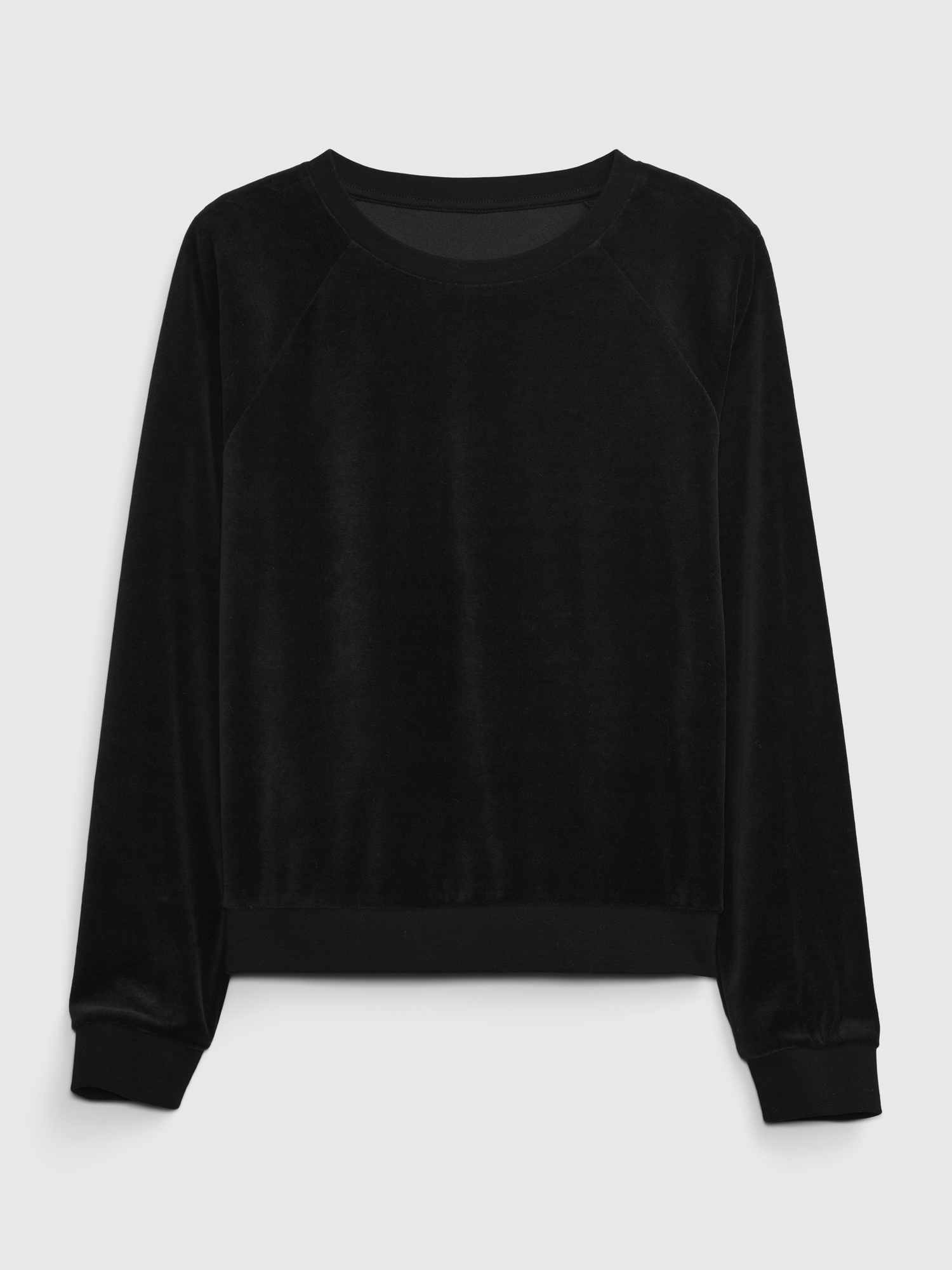 Velour Sweatshirt Gap velour-sweatshirt-gap