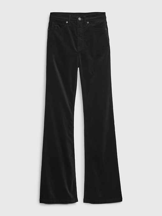gap 70s flare high rise