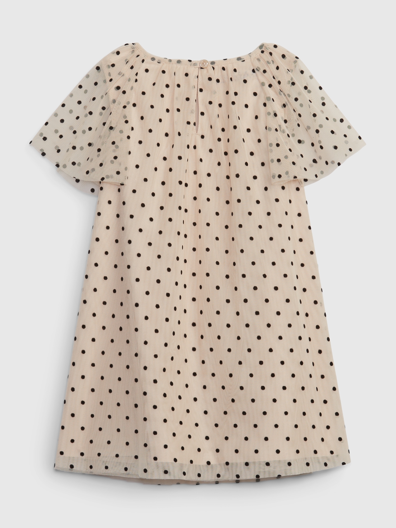 Toddler Flutter-Sleeve Tulle Dress | Gap