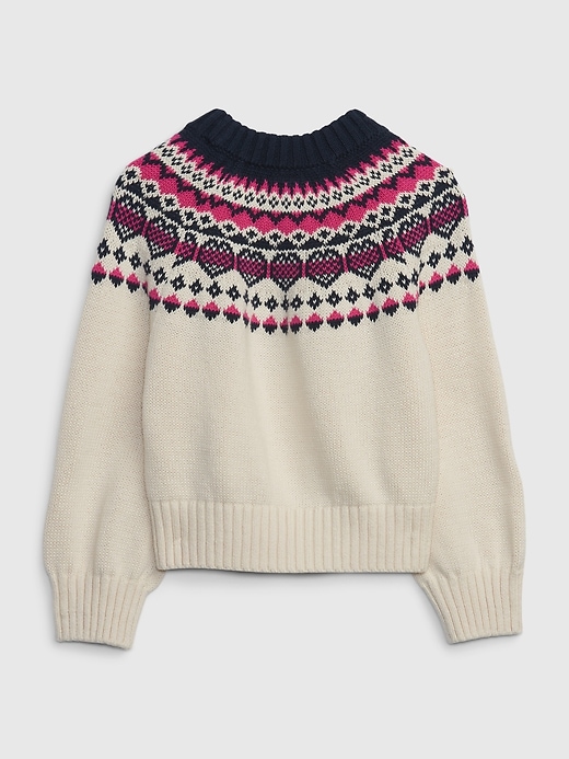 Women's Vintage Fair Isle Sweaters Fall Retro Striped Forest