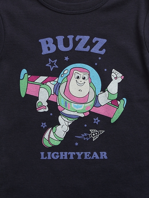 Image number 2 showing, babyGap &#124 Disney 100% Organic Cotton Buzz Lightyear PJ Set