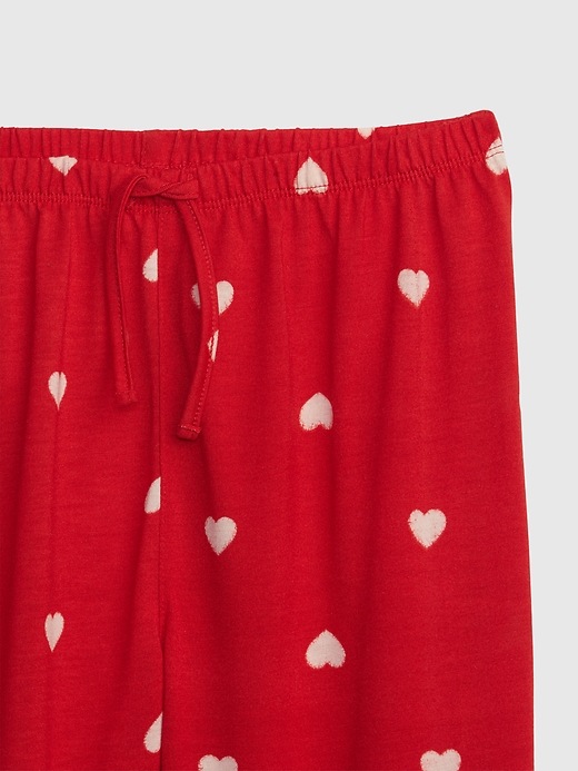Image number 2 showing, Kids 100% Recycled Heart PJ Joggers