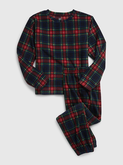 plaid pj joggers