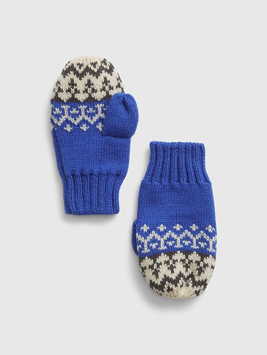 Toddler Fair Isle Mittens Gap