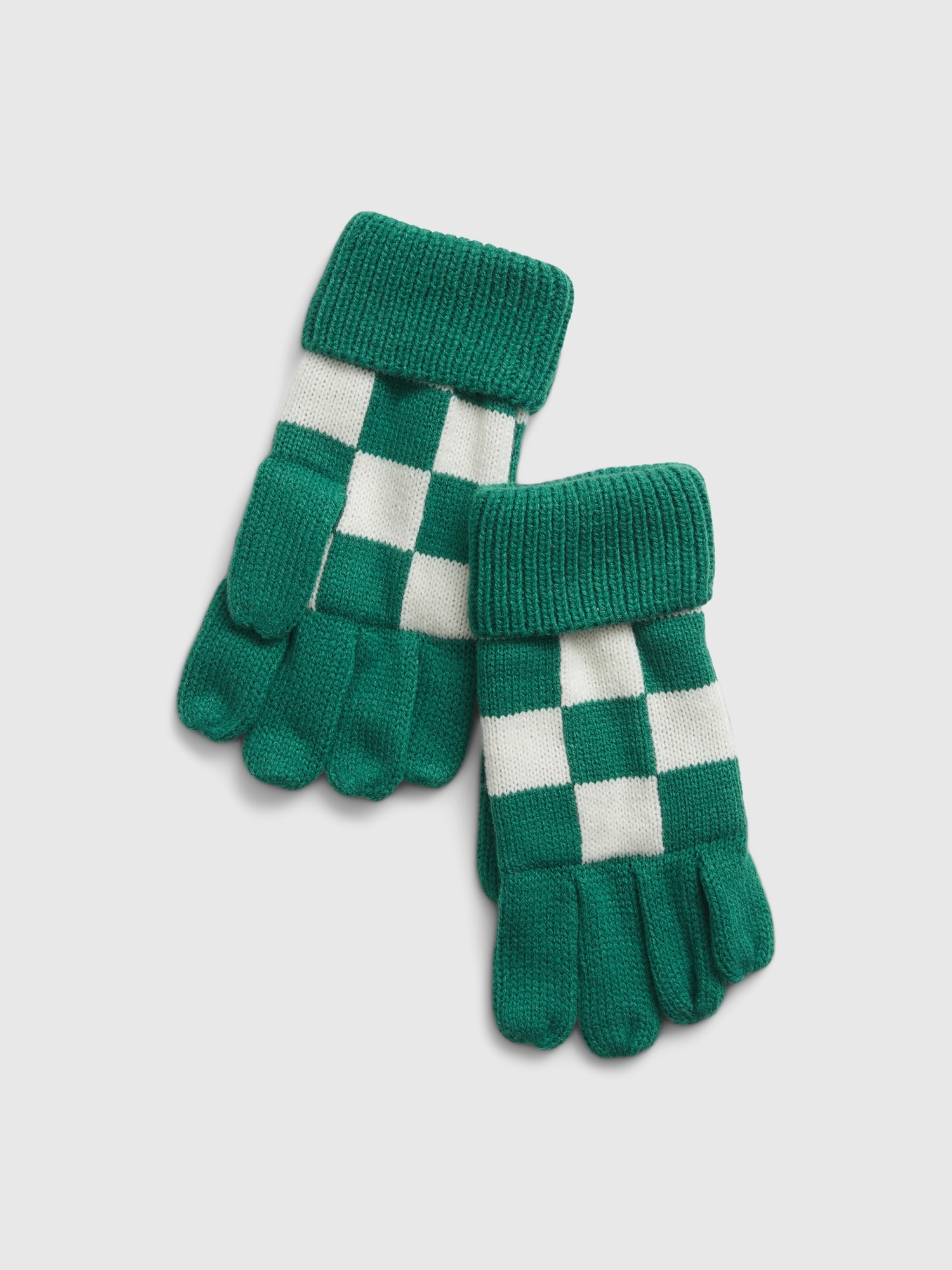 Gap Kids Checkered Gloves