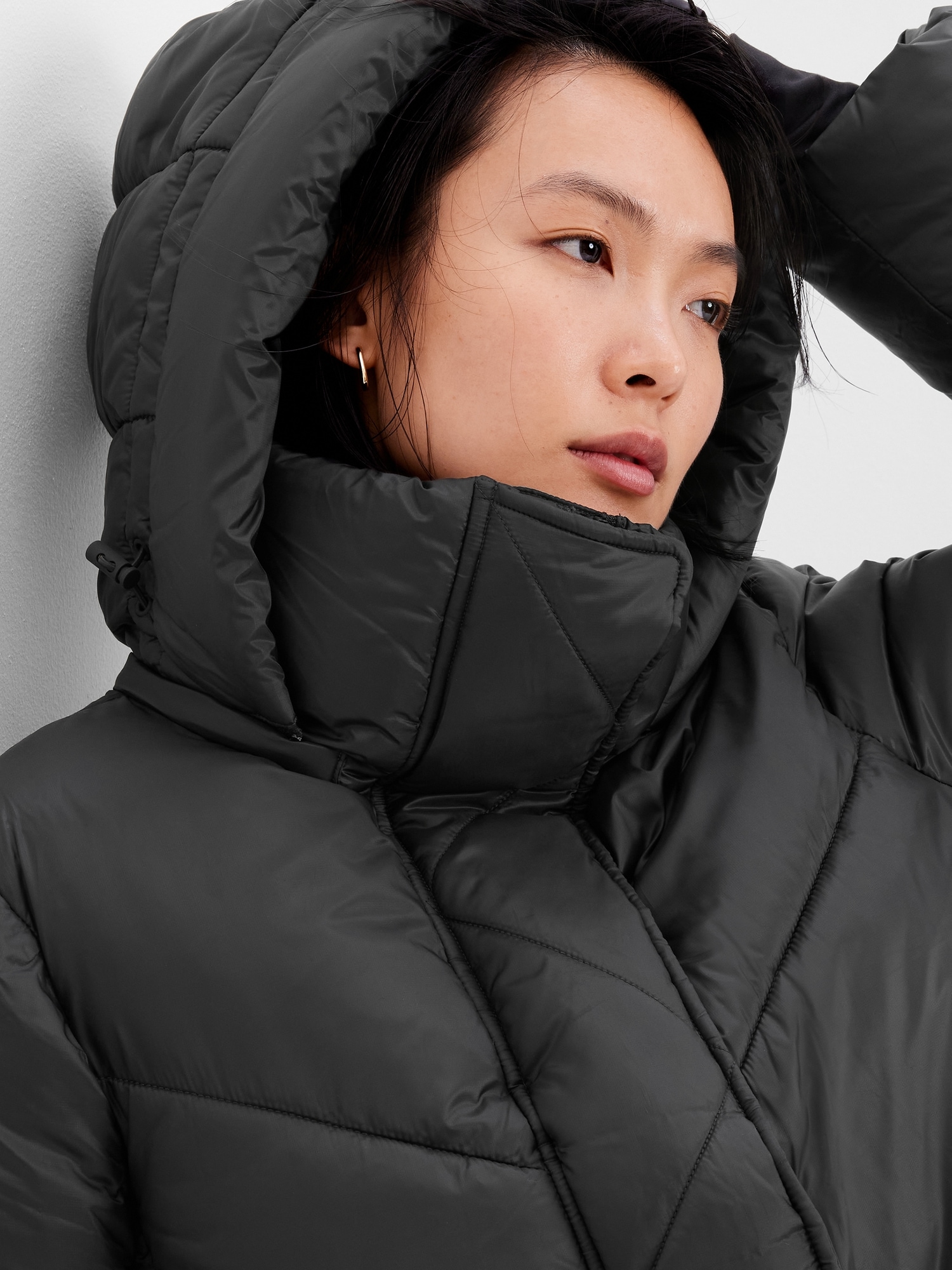 gap womens puffer jacket