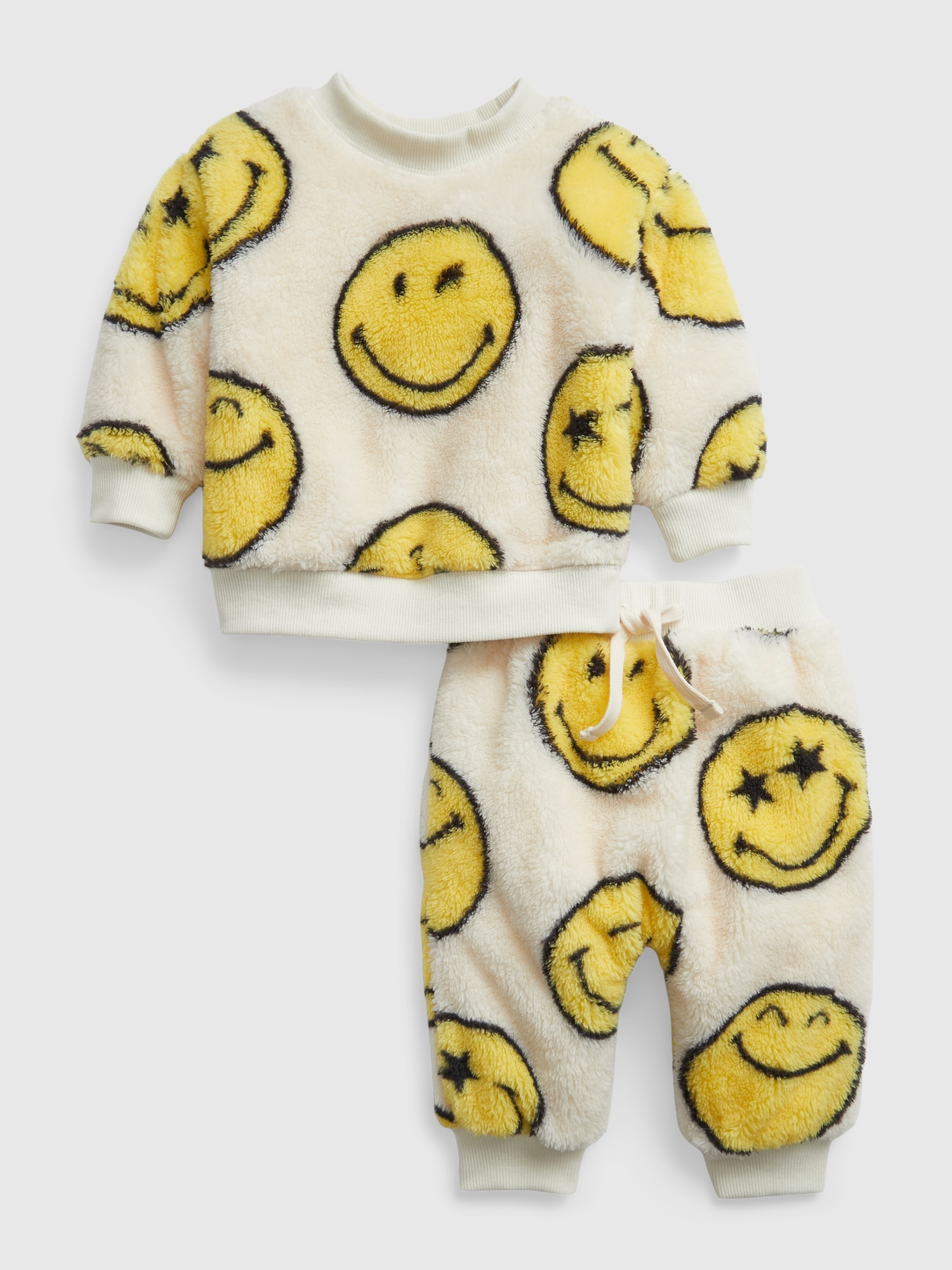 Gap × SmileyWorld® Baby Sherpa Outfit Set Gap