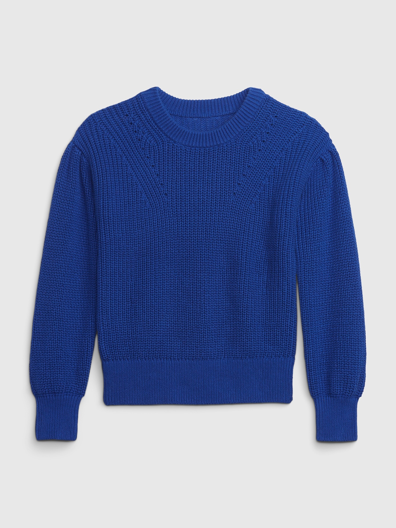 Gap Kids Shaker-Stitch Sweater blue. 1 Gap Kids Shaker-Stitch Sweater blue. 1